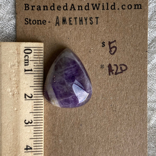 Amethyst Cabochon - A20