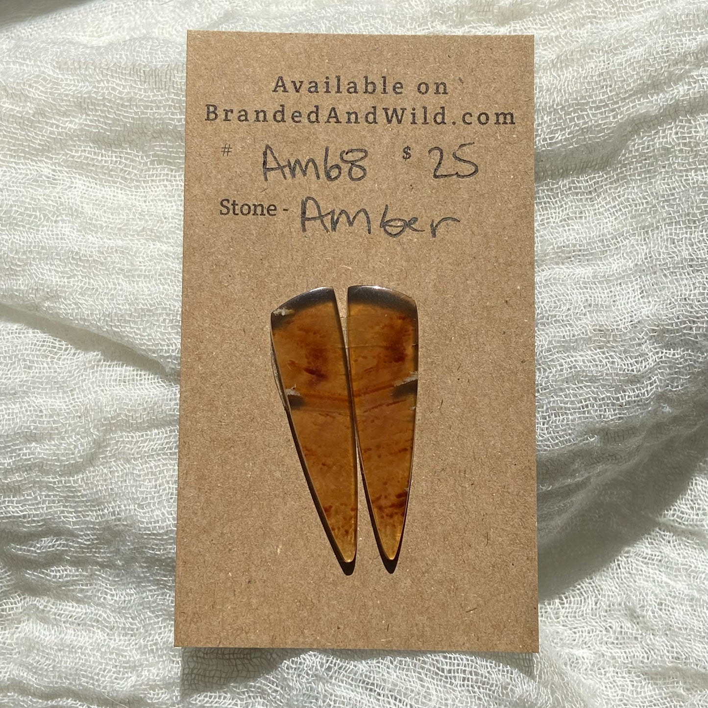 Amber Cabochon AM68