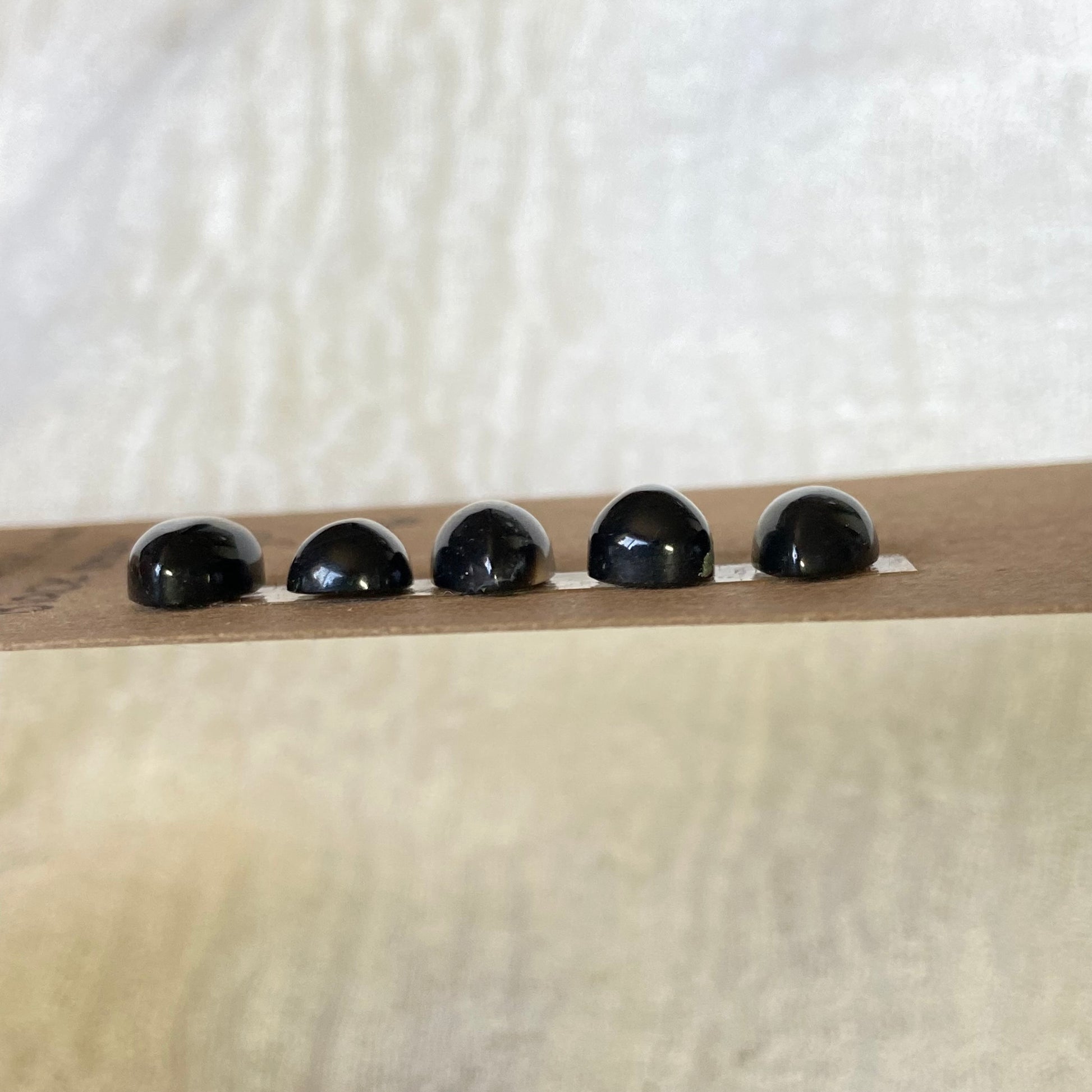 Black Onyx Cabochon - B046 945BF256-858B-4013-8BAF-3459785DEF23 Brandedandwild.com
