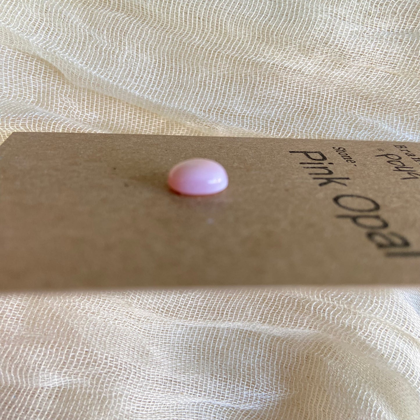 Pink Opal Cabochon - P049