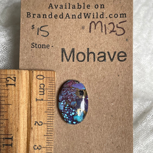 Mohave Cabochon - M125 Cabochon 949EDAF3-0C16-4C60-AA00-F5D5428531D0 Brandedandwild.com