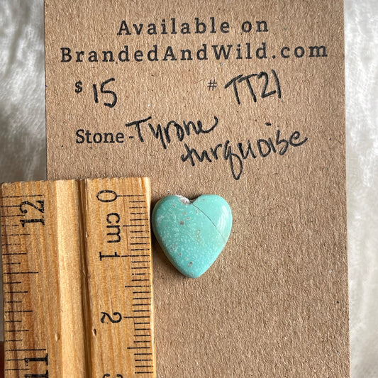 Tyrone Turquoise Cabochon - TT21 94BB2EAE-382C-43E9-B73A-954FB3D78EF7 Brandedandwild.com
