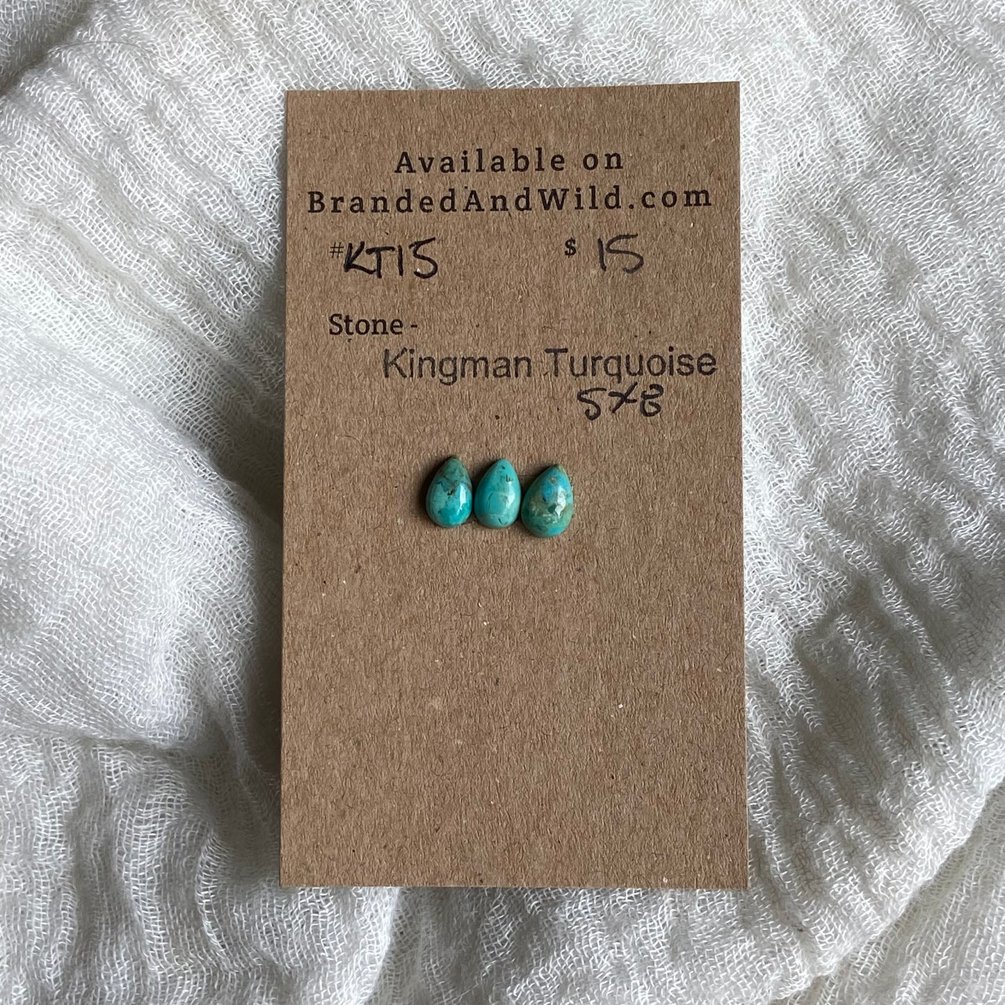 Kingman Turquoise Cabochon - KT15