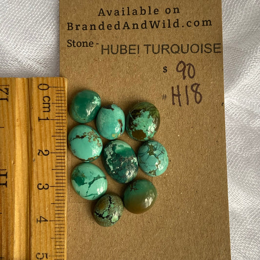 Hubei Turquoise Cabochon - H18