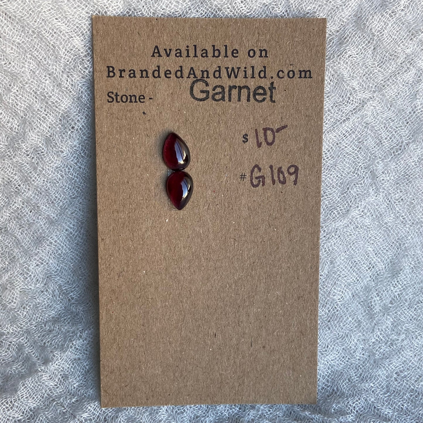 Garnet Cabochon - G109