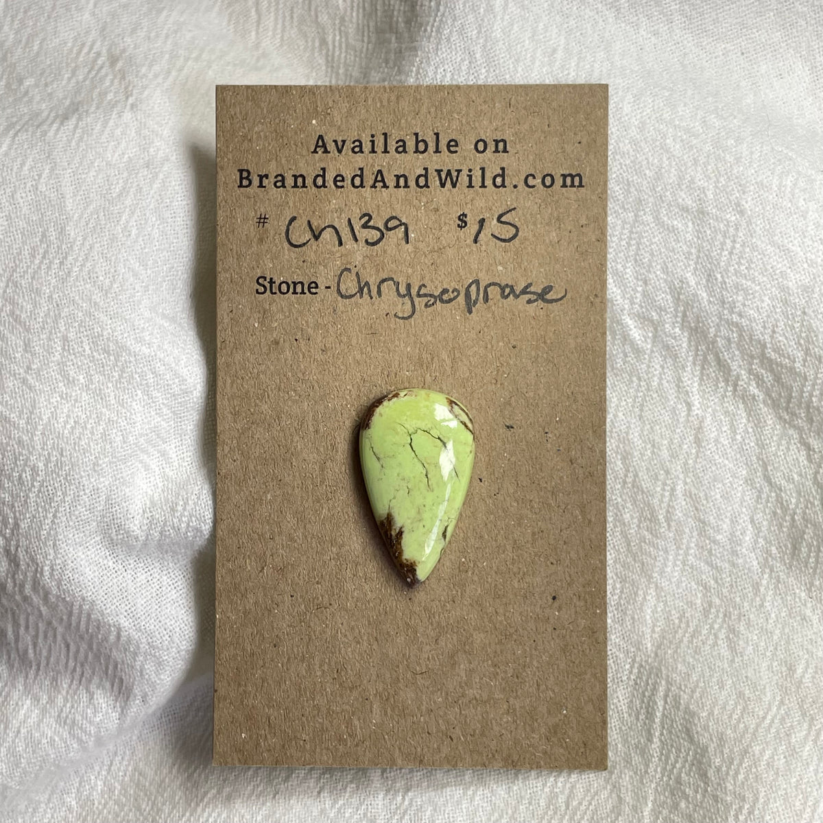 Chrysoprase Cabochon - CH139