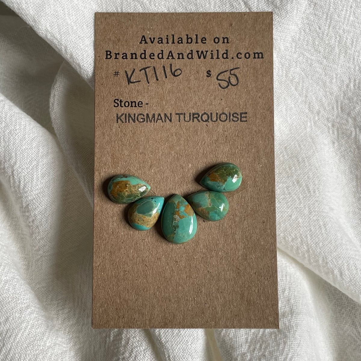 Kingman Turquoise Cabochon - KT116