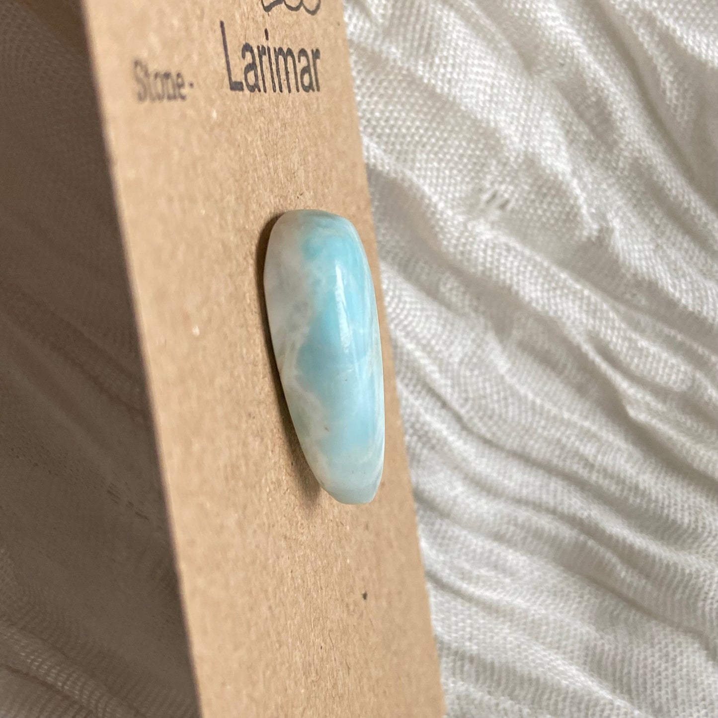 Larimar Cabochon - L33 94E73EE8-41F2-4186-B7CA-C2501585D5C1 Brandedandwild.com