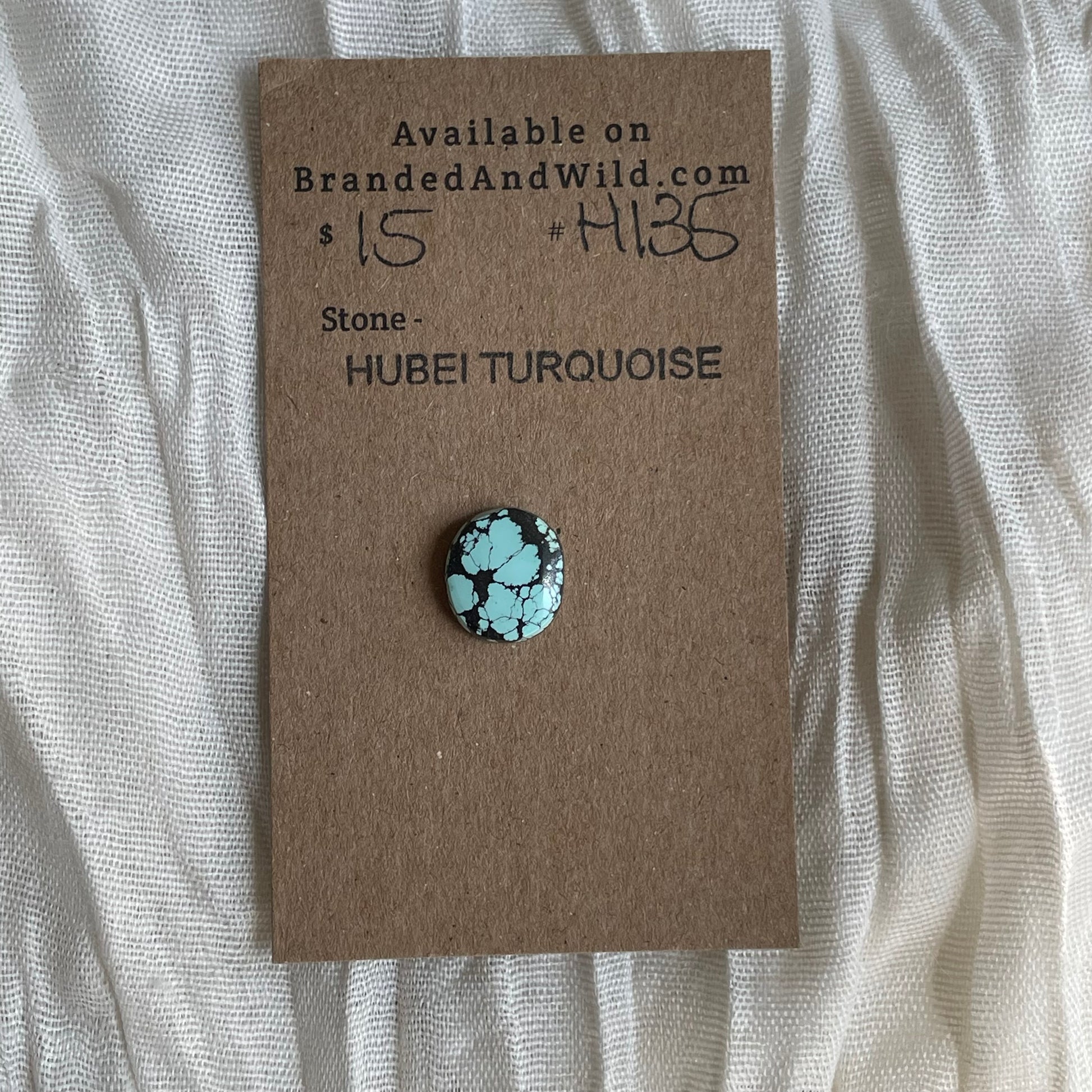 Hubei Turquoise Cabochon - H135 95113967-7419-419D-A329-5EA72BF37ECD Brandedandwild.com