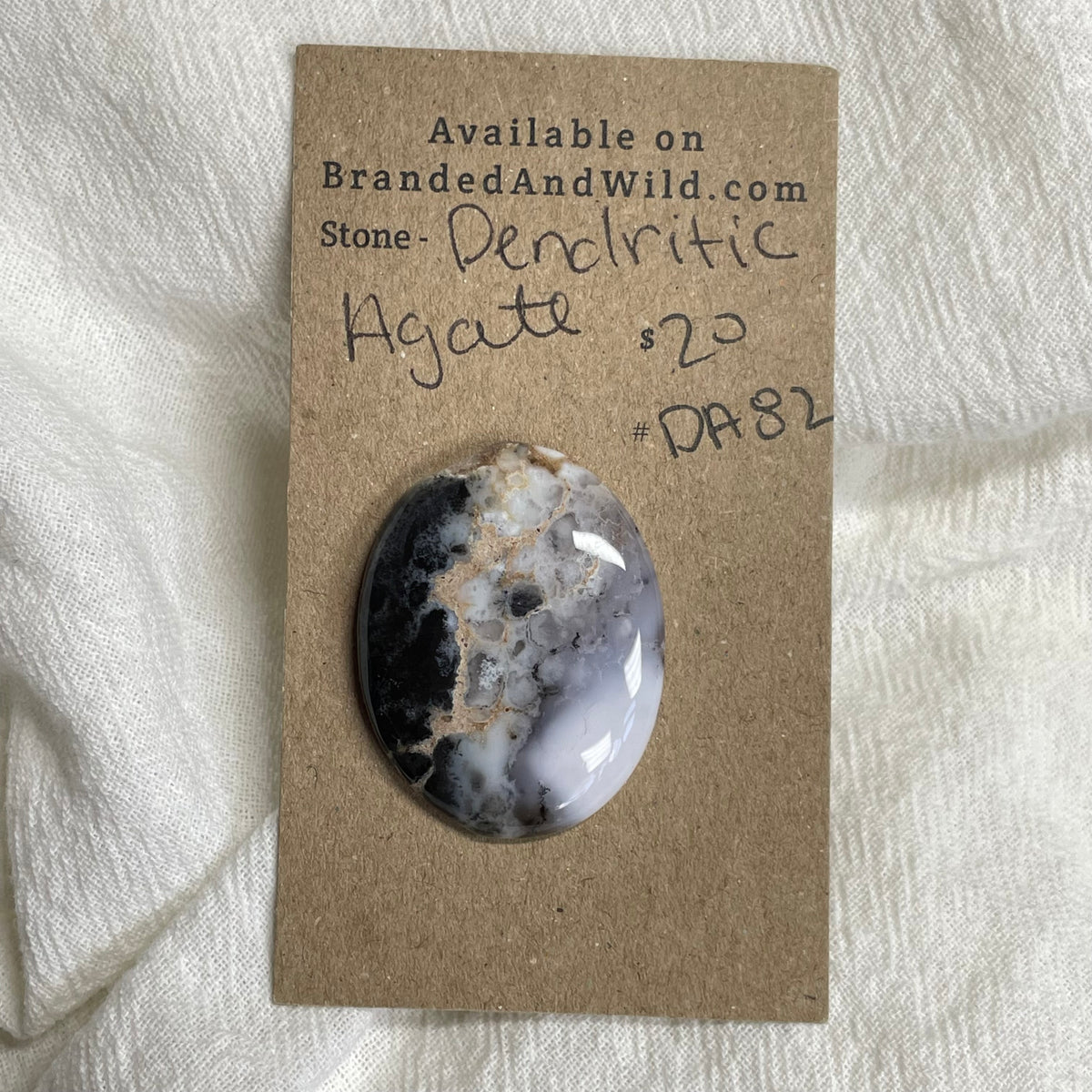 Dendritic Agate Cabochon - DA82