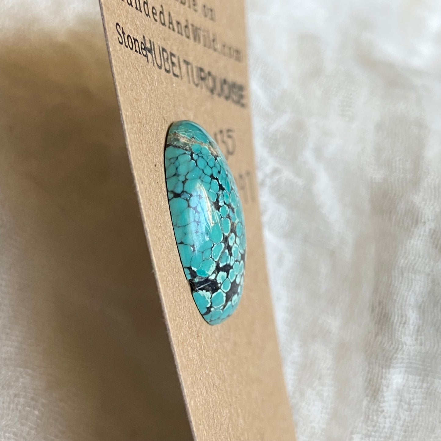 Hubei Turquoise Cabochon - H197 957DDE29-C3E6-40AB-8EC1-179284E904FE Brandedandwild.com