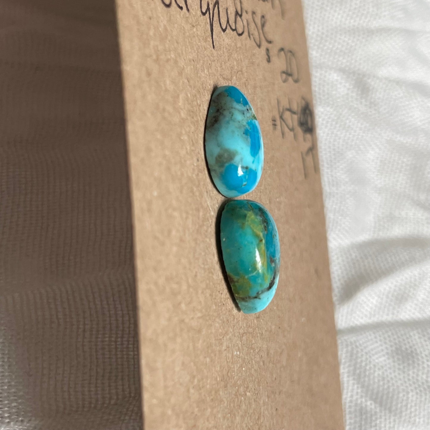 Kingman Turquoise Cabochon - KT17 957E3D72-1D5D-476C-9FEC-60CB9F2DEC6C Brandedandwild.com