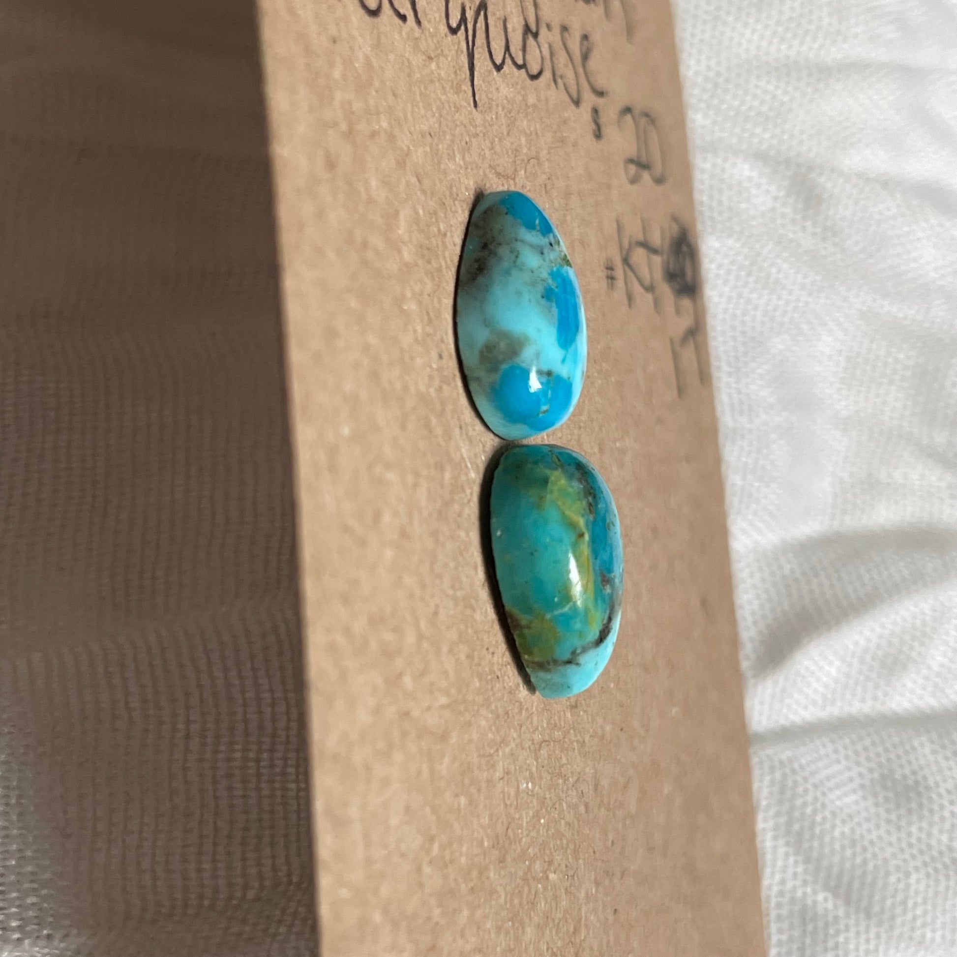 Kingman Turquoise Cabochon - KT17 957E3D72-1D5D-476C-9FEC-60CB9F2DEC6C Brandedandwild.com
