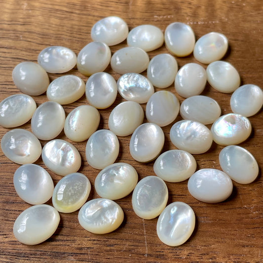 Mother of Pearl 8x10 Oval