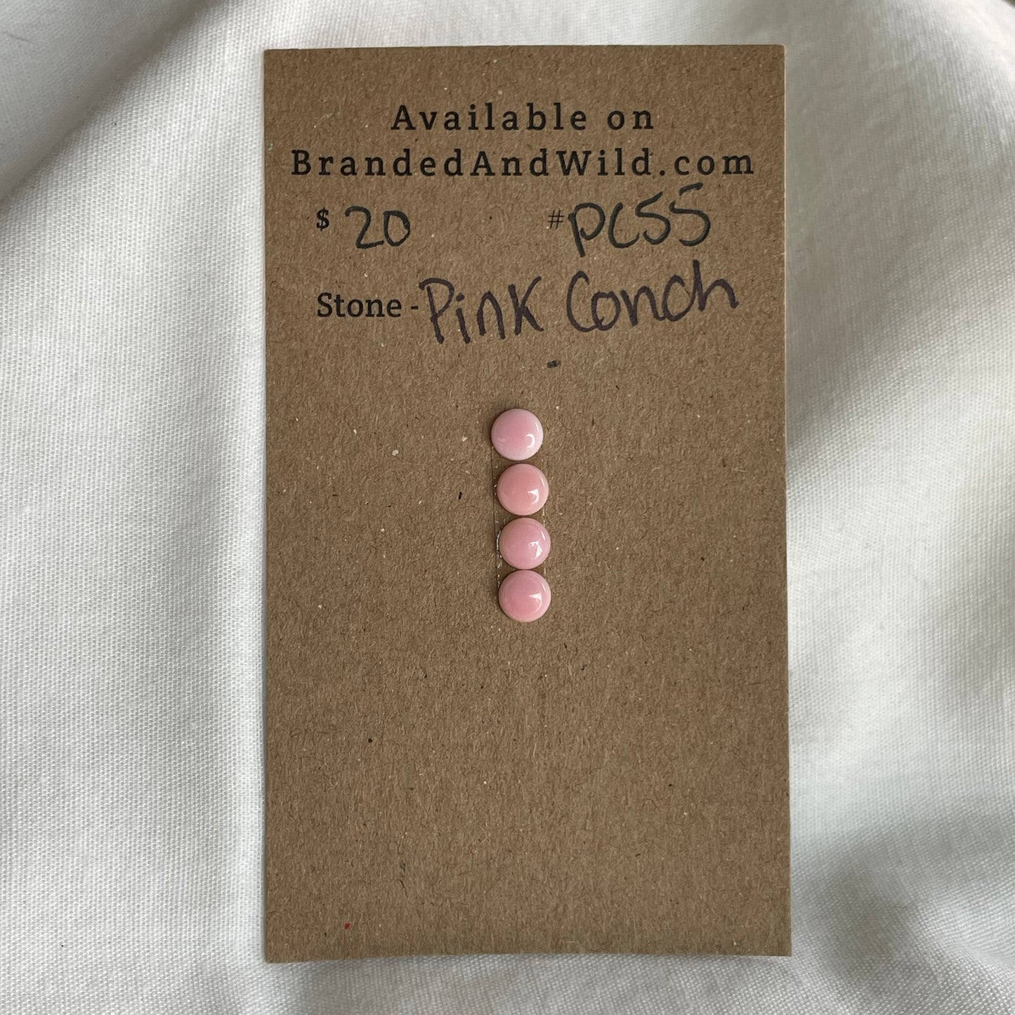Pink Conch Cabochon - PC55