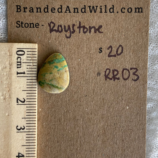 Royston Ribbon Turquoise Cabochon RR03