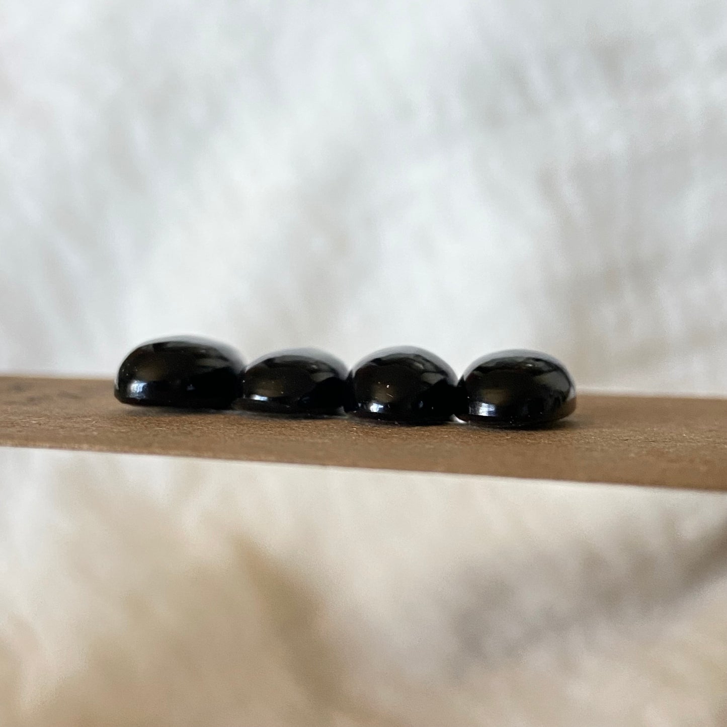 Black Onyx Cabochon - B017 95FB7935-C830-4146-ABE5-B3A9379A41BA Brandedandwild.com