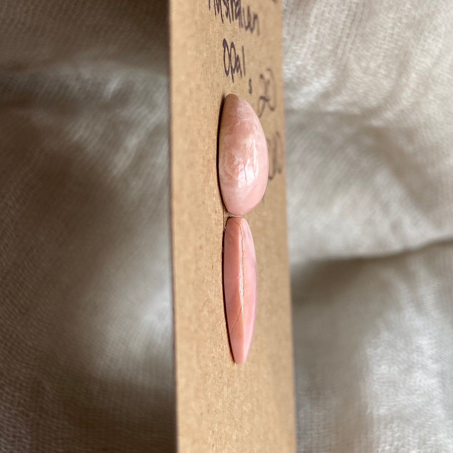 Australian Pink Opal Cabochon - AP010 960A2CC6-D652-4E86-82D2-504BE588E73B Brandedandwild.com