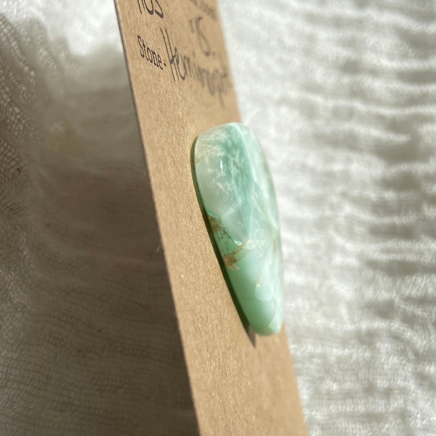 Hemimorite Cabochon - H05