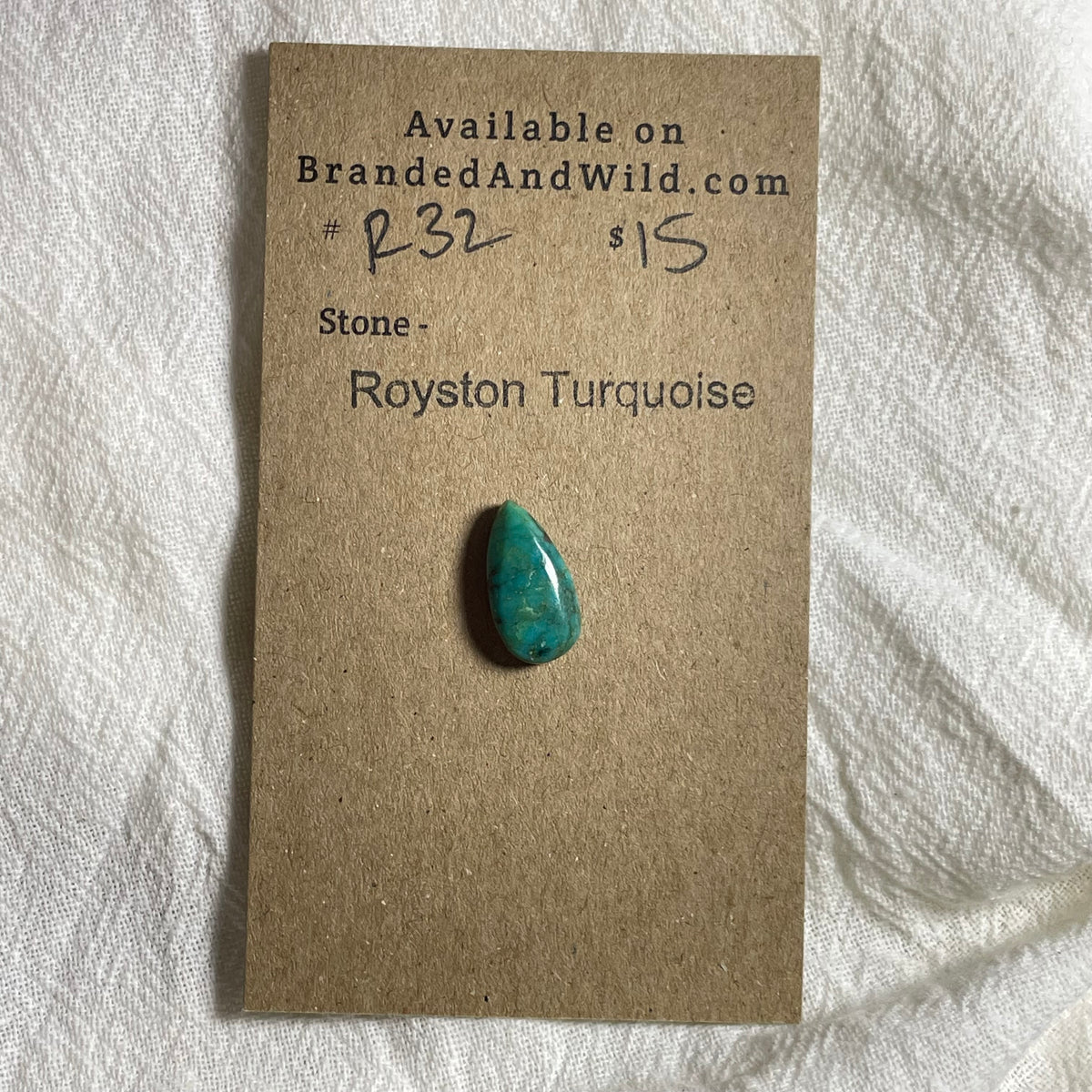 Royston Turquoise Cabochon - R32