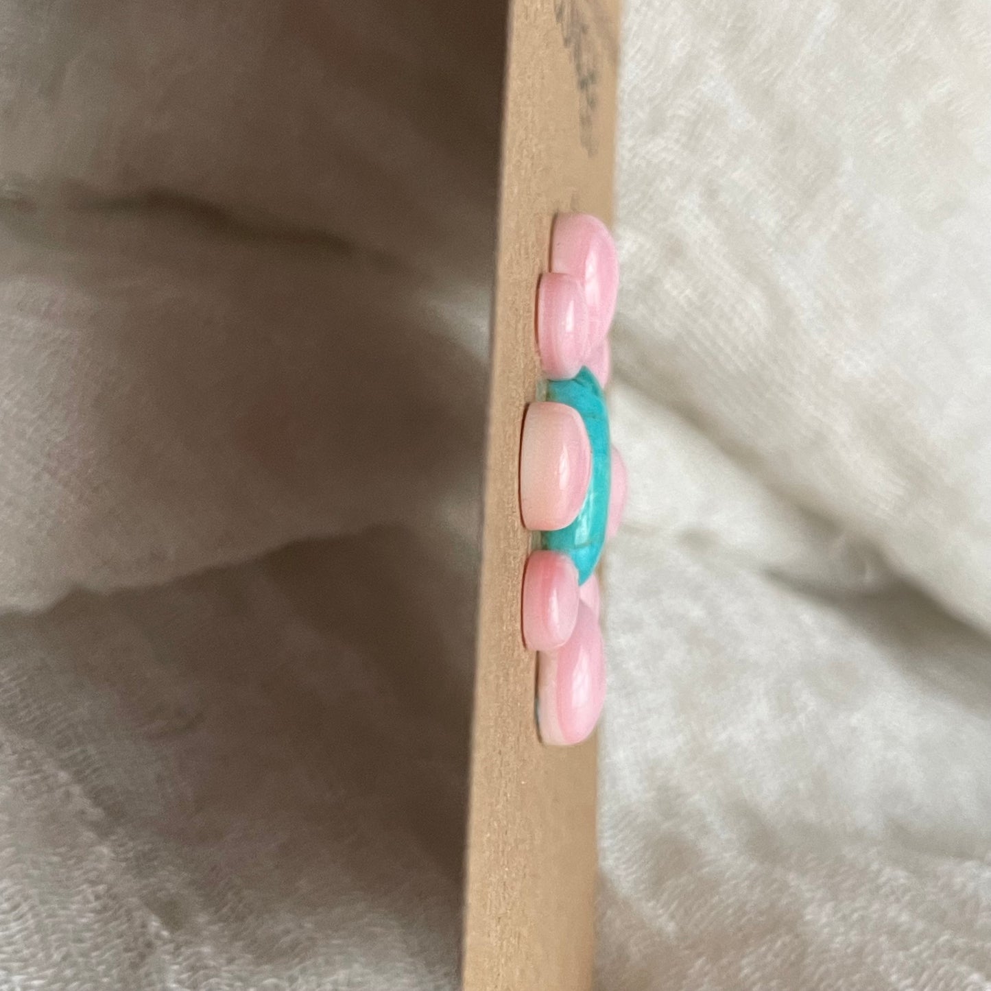 Kingman / Pink Conch Cabochon - Mix68 966DFD3F-6D4D-47EF-9759-2417AFBD97F5 Brandedandwild.com