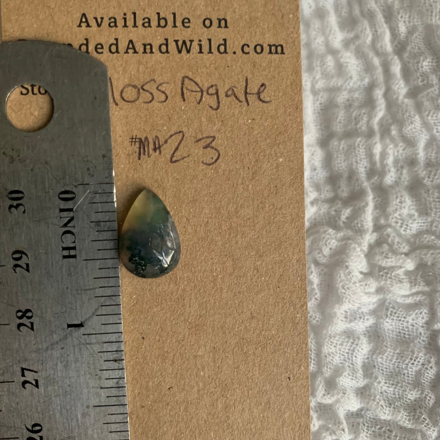 Moss Agate Cabochon- MA23