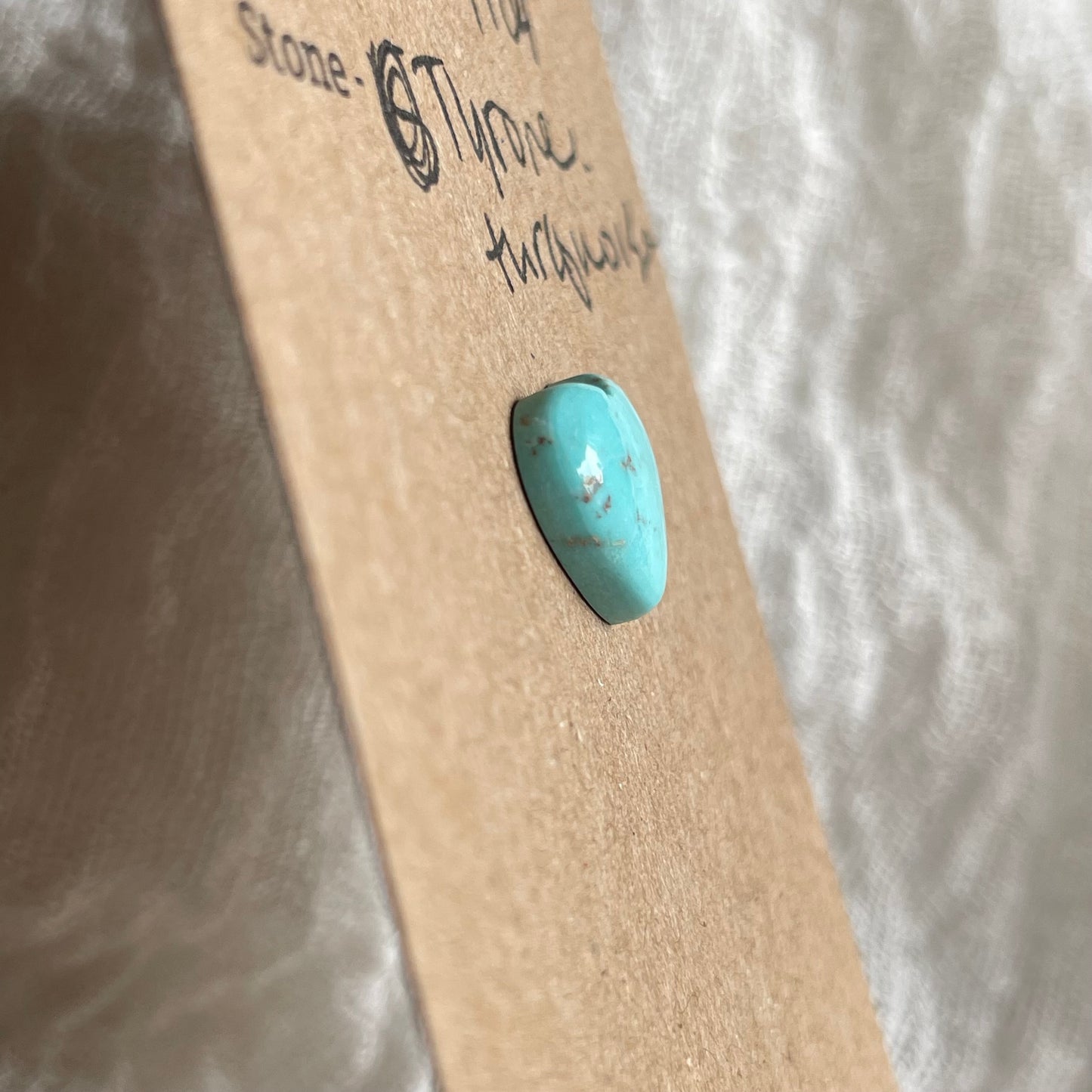 Tyrone Turquoise Cabochon - TT04 96BDDE35-8C17-4CAF-B904-535CB715D476 Brandedandwild.com