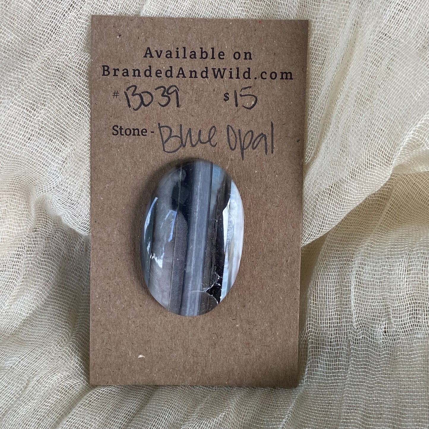 Blue Opal Cabochon - B039