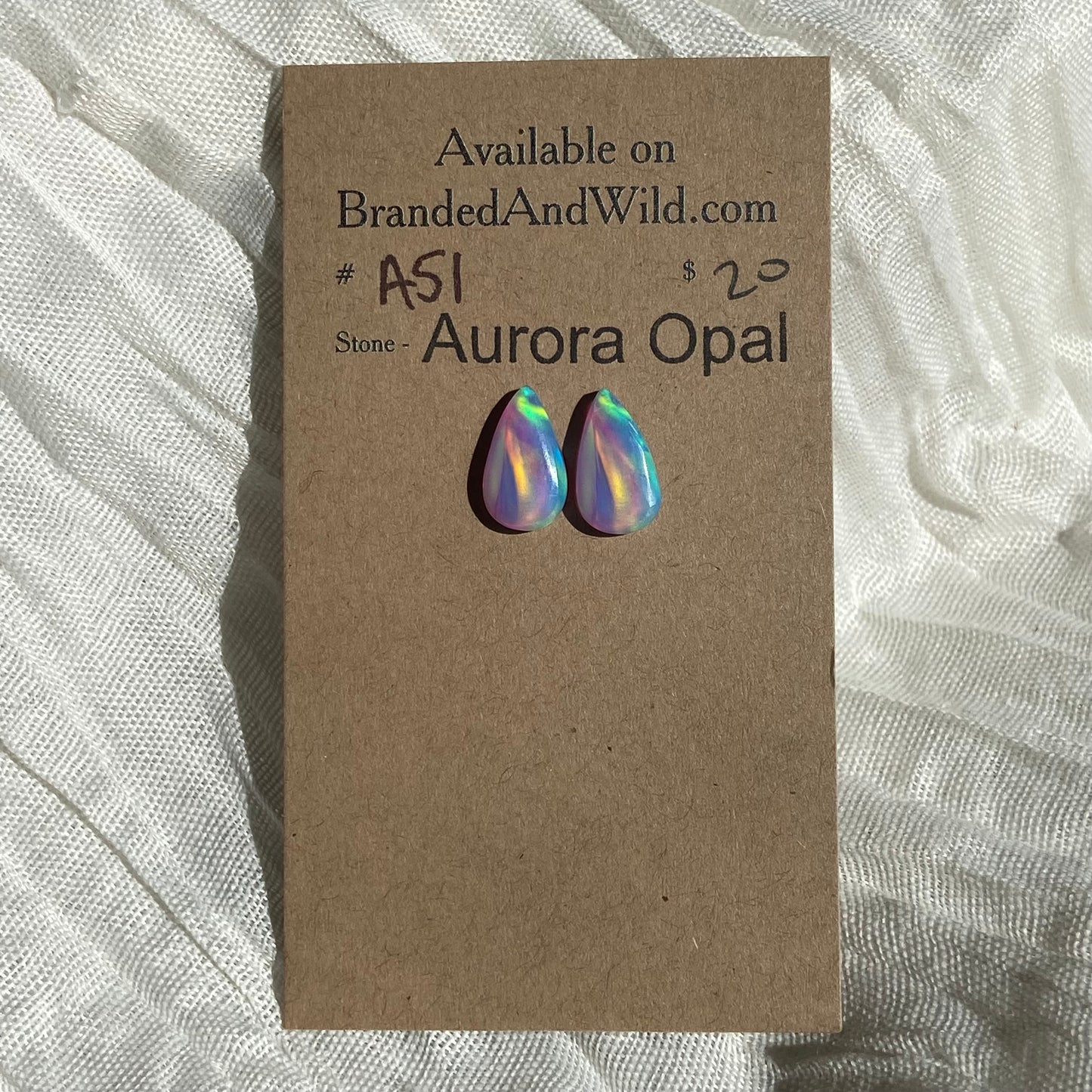 Aurora Opal Cabochon - A51 96D0F6B2-4772-4AF1-8DC7-36D2246484B4 Brandedandwild.com