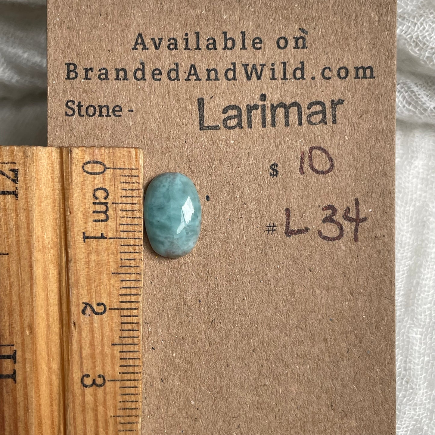 Larimar Cabochon - L34