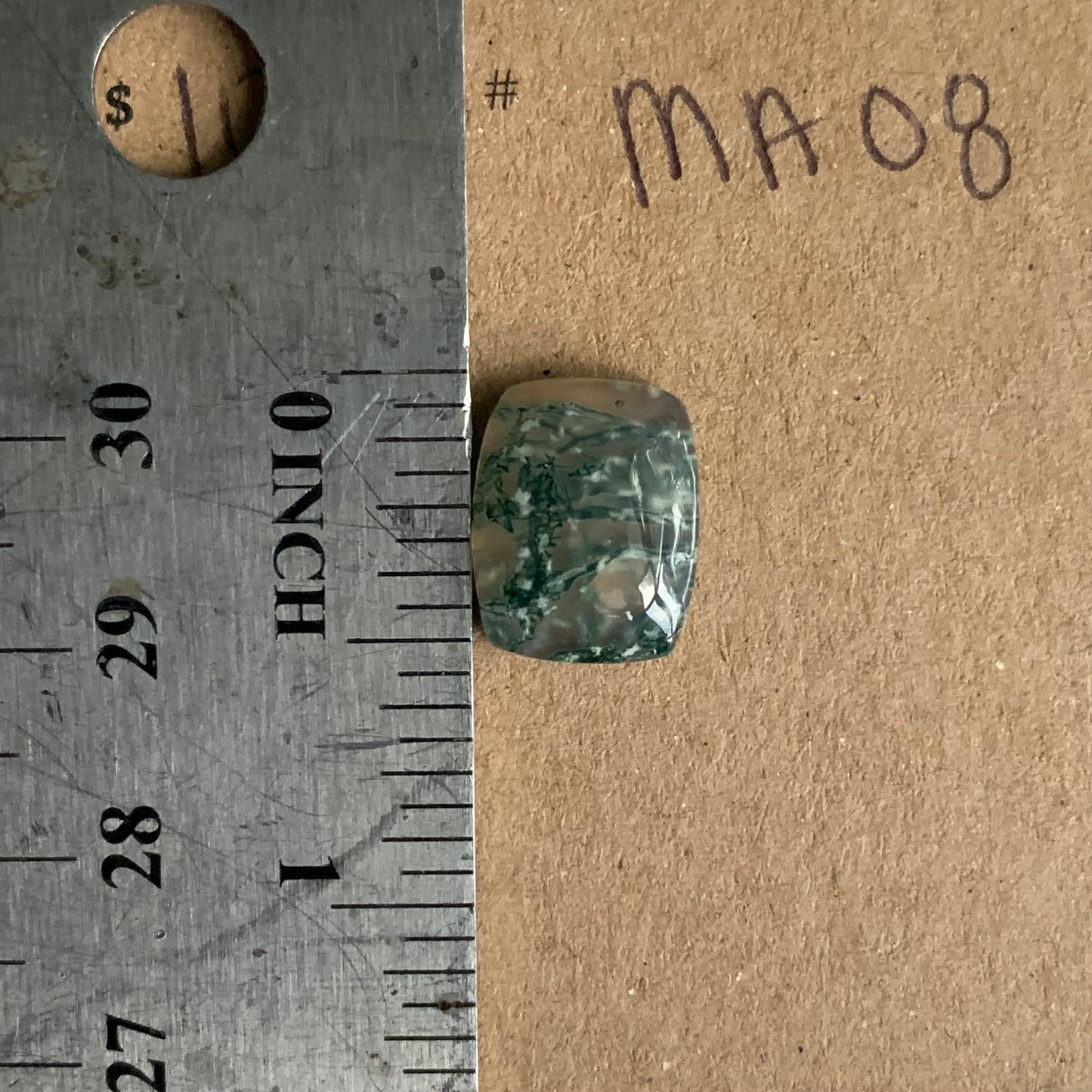 Moss Agate Cabochon- MA08