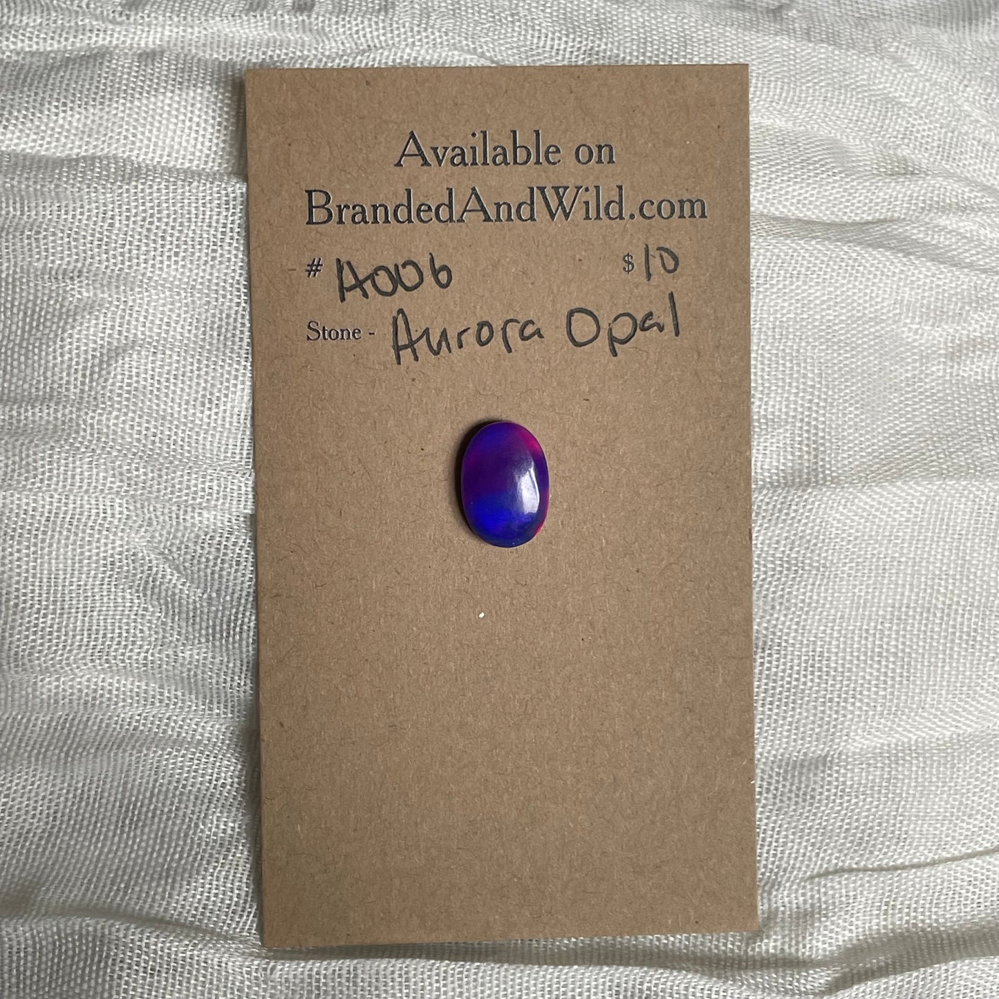 Aurora Opal Cabochon - A006 96EFB195-8267-459E-A989-A71CF630779C Brandedandwild.com