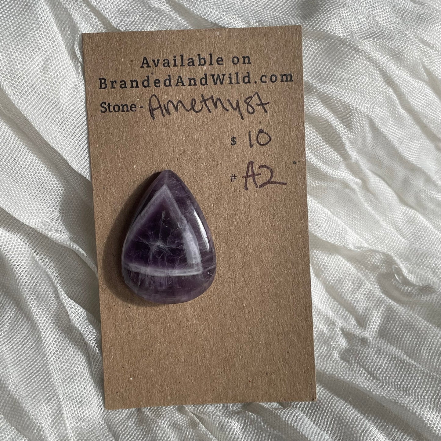 Amethyst Cabochon - A2 970184E7-0817-4534-807D-BDFE73009886 Brandedandwild.com