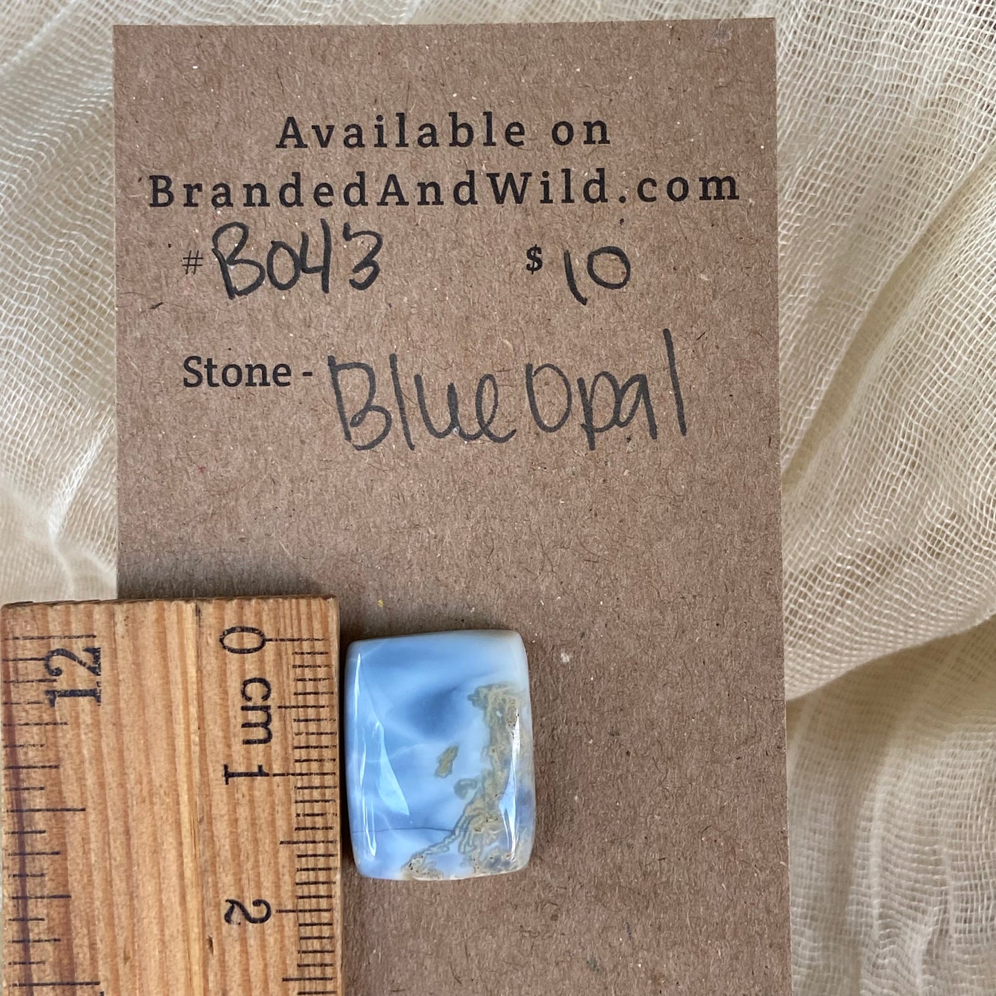 Blue Opal Cabochon - B043