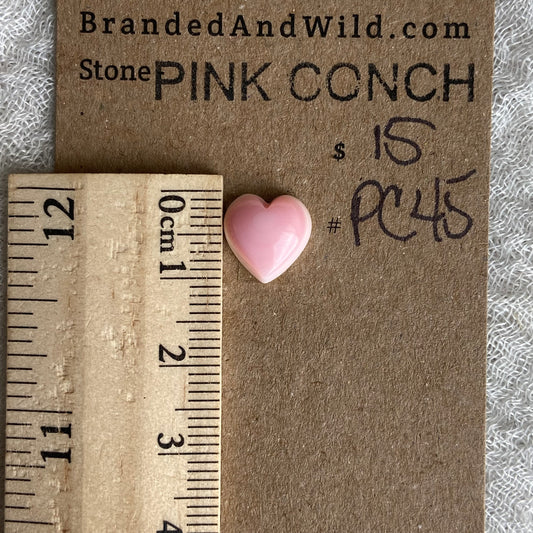 Pink Conch Cabochon - PC45