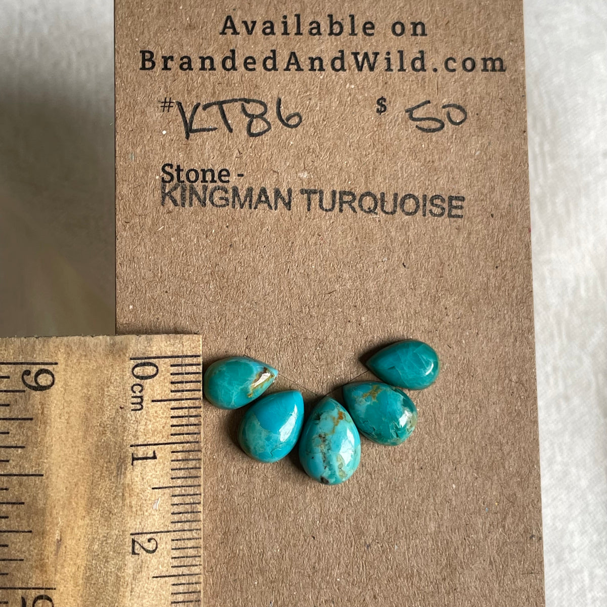 Kingman Turquoise Cabochon - KT86
