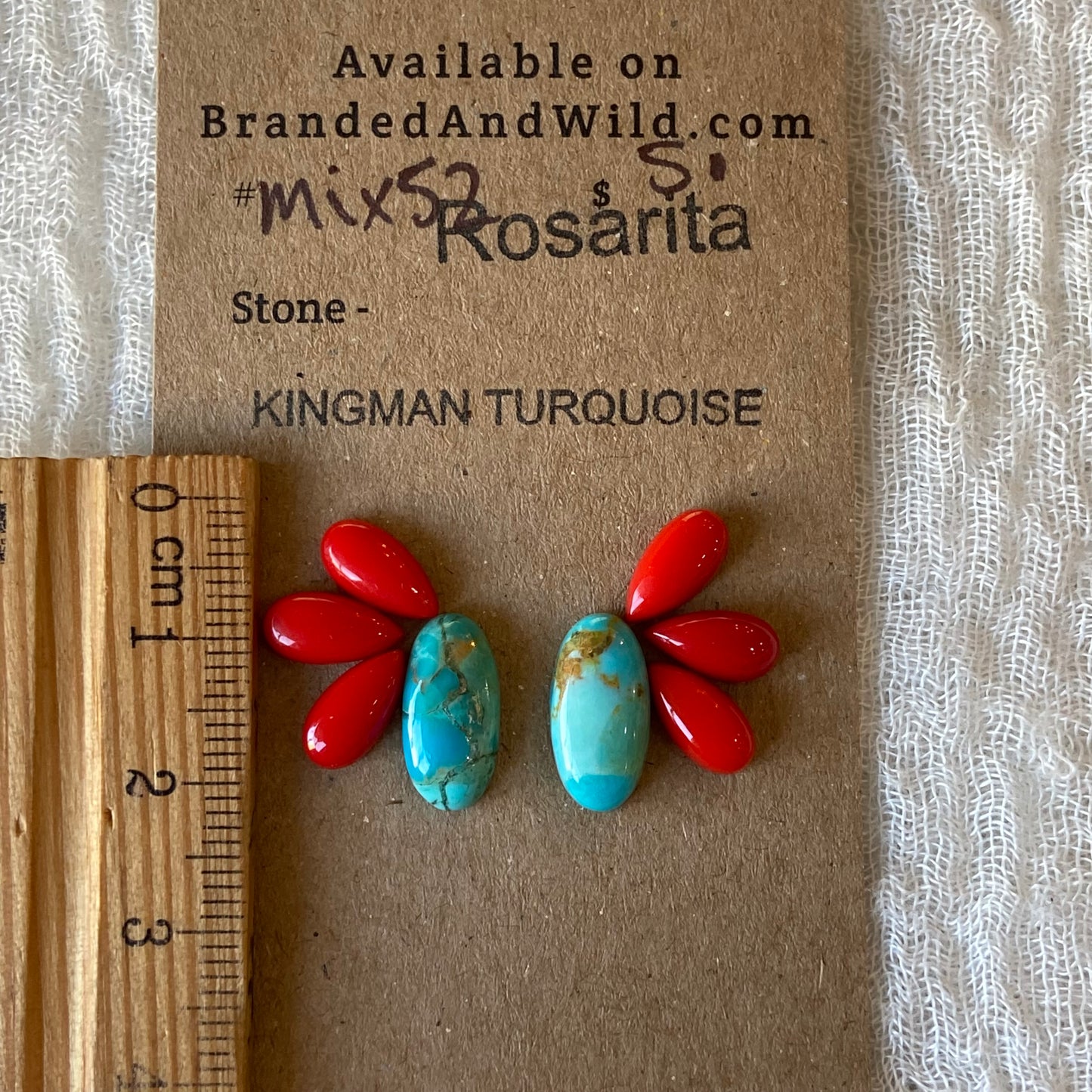 Rosarita / Kingman Cabochon - MIX52