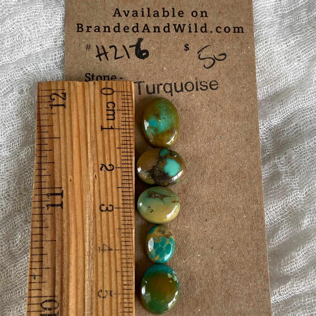 Hubei Turquoise Cabochon - H216