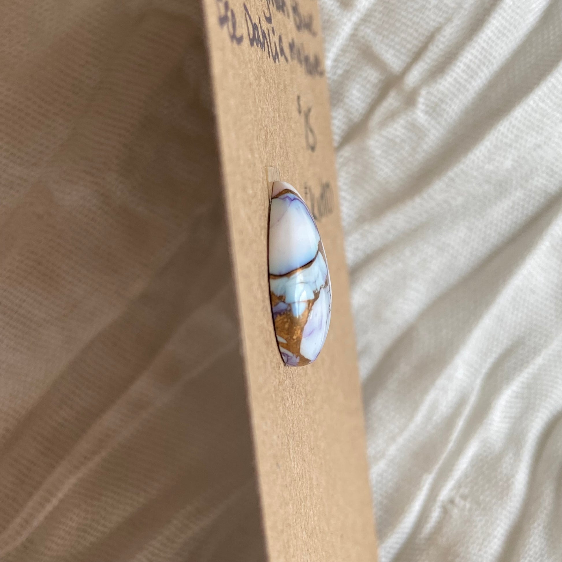 Ice Blue Dahlia Cabochon - KID10 97C25D79-1896-45AD-805F-B02389F21A07 Brandedandwild.com