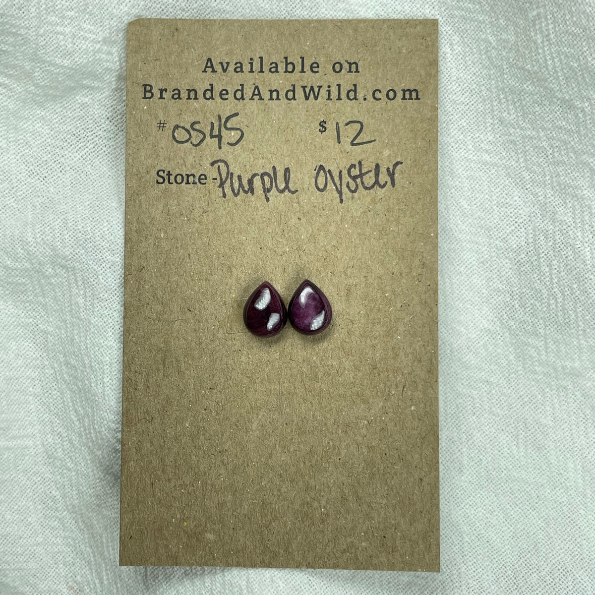 Oyster Shell Cabochon - OS45 97DAFEE9-6FDC-414D-9568-F0C2CBA74DEE Brandedandwild.com