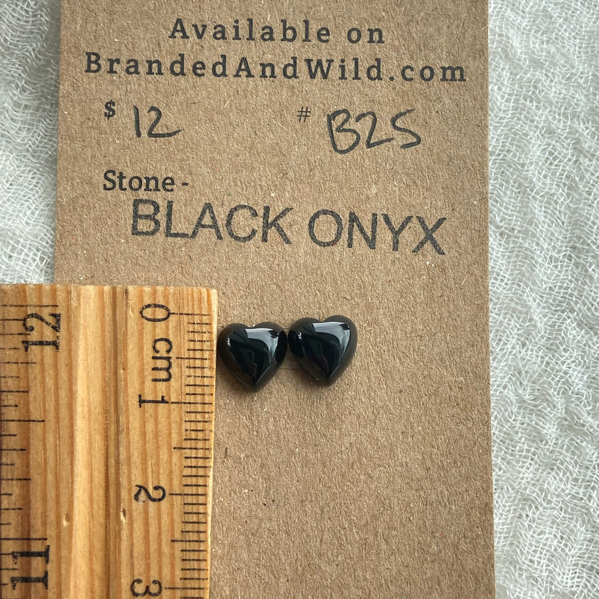 Black Onyx - Cabochon - B25