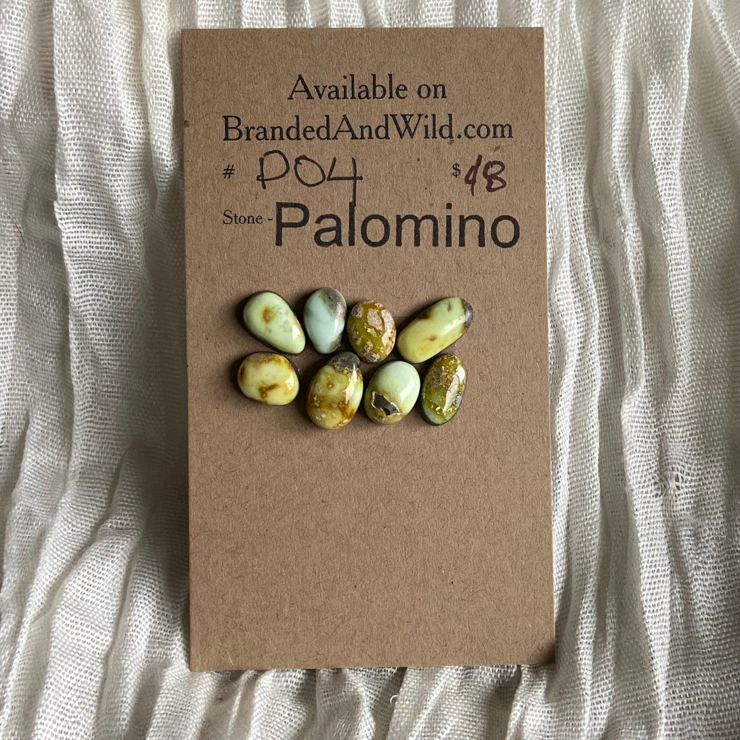 Palomino Cabochon - P04 97DE8FCB-472E-47FA-967F-E7A97EC02B17 Brandedandwild.com