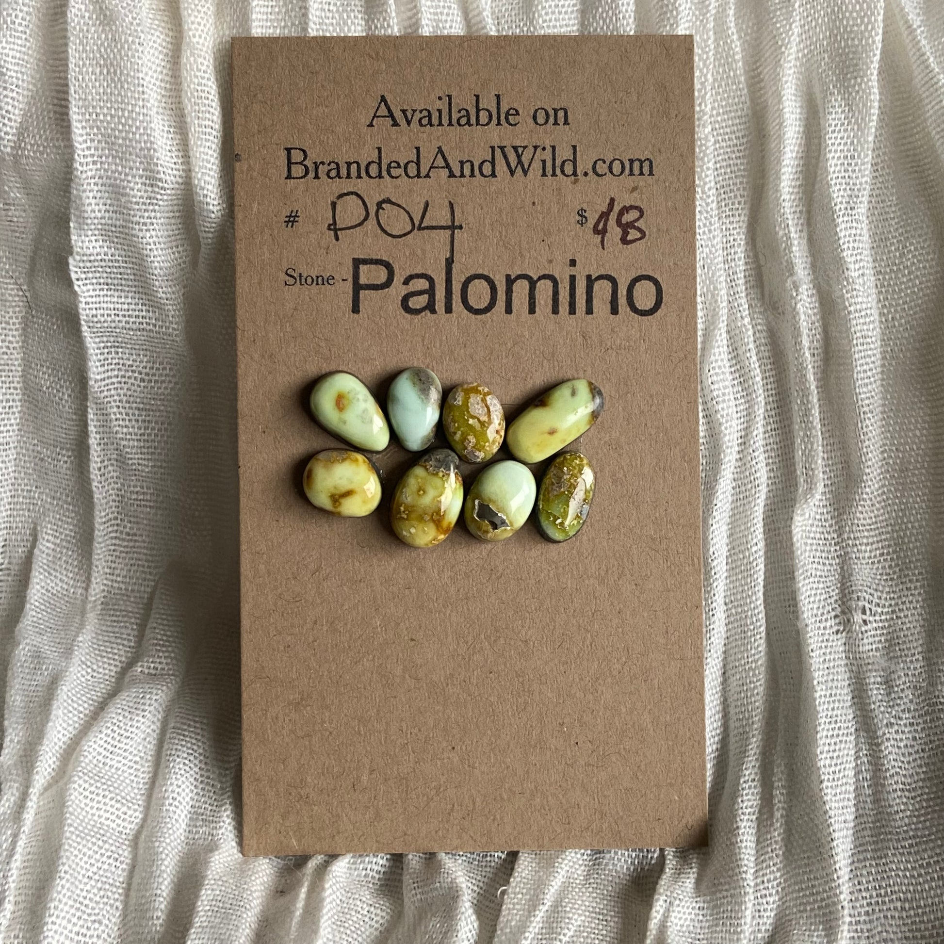 Palomino Cabochon - P04 97DE8FCB-472E-47FA-967F-E7A97EC02B17 Brandedandwild.com