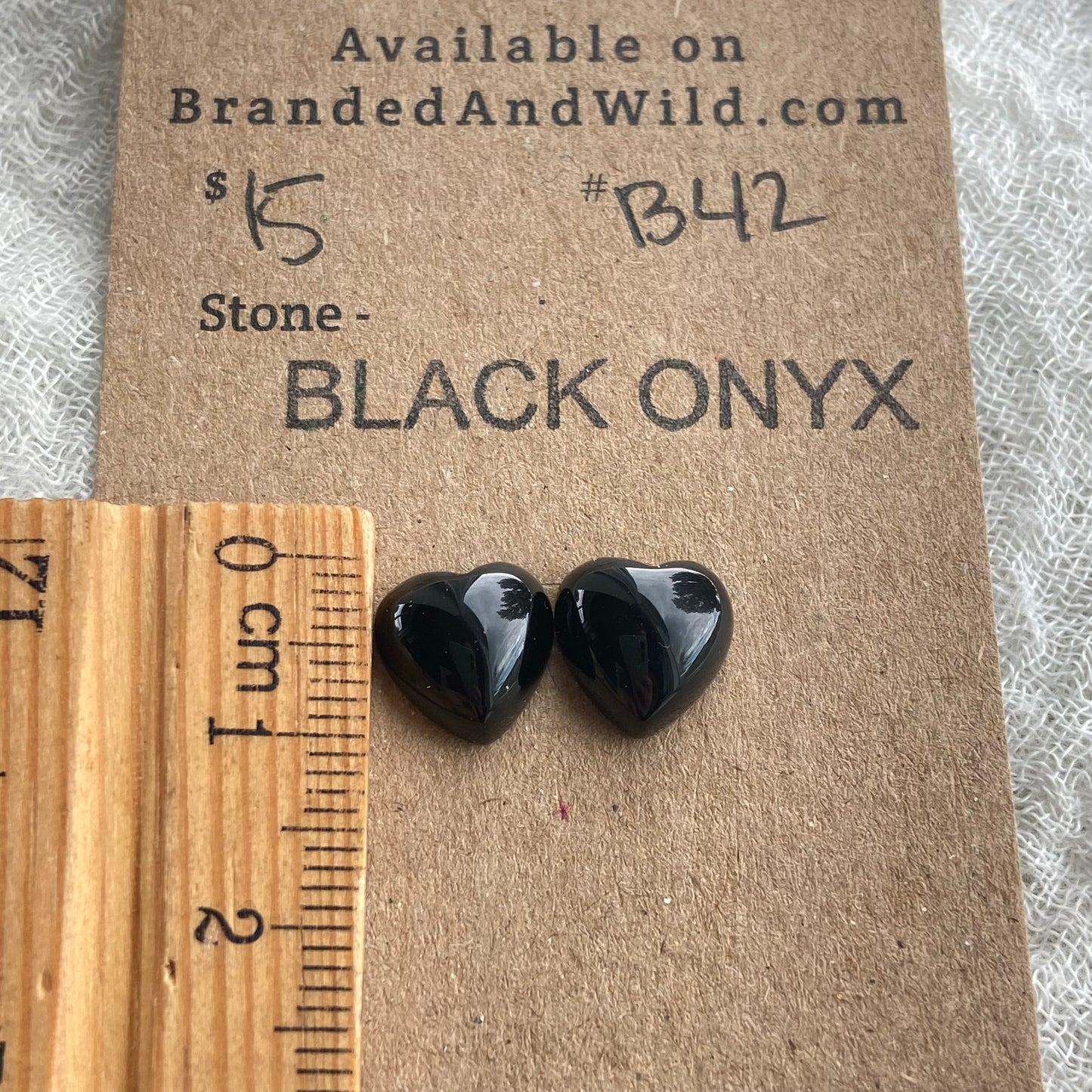 Black Onyx - Cabochon - B42