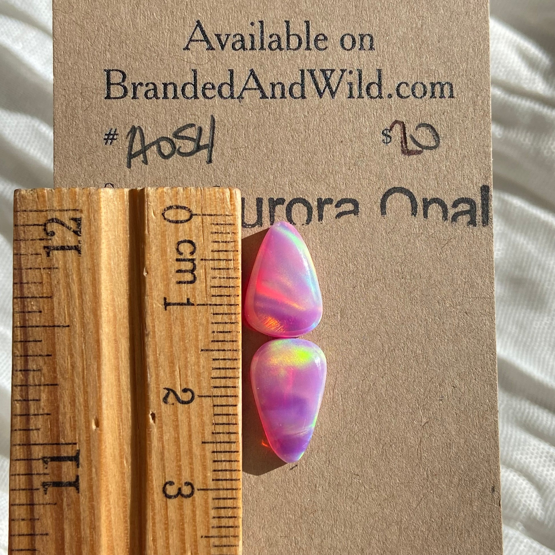 Aurora Opal Cabochon - A054 9849C94B-212B-41F2-ABF7-2921C2F9580A Brandedandwild.com