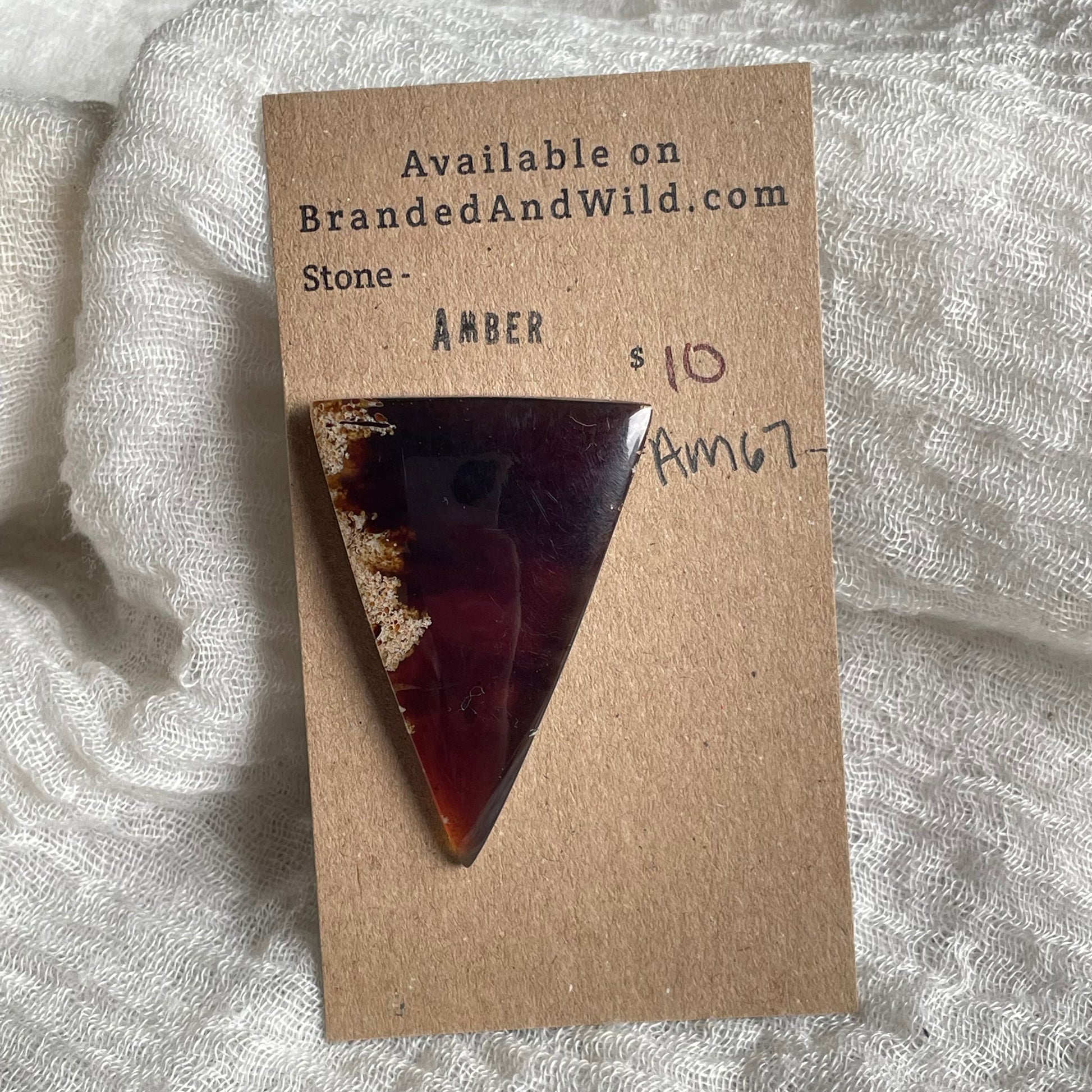 Amber Cabochon AM67 98C76CE3-7418-49C3-845F-540EE46D6C7B Brandedandwild.com