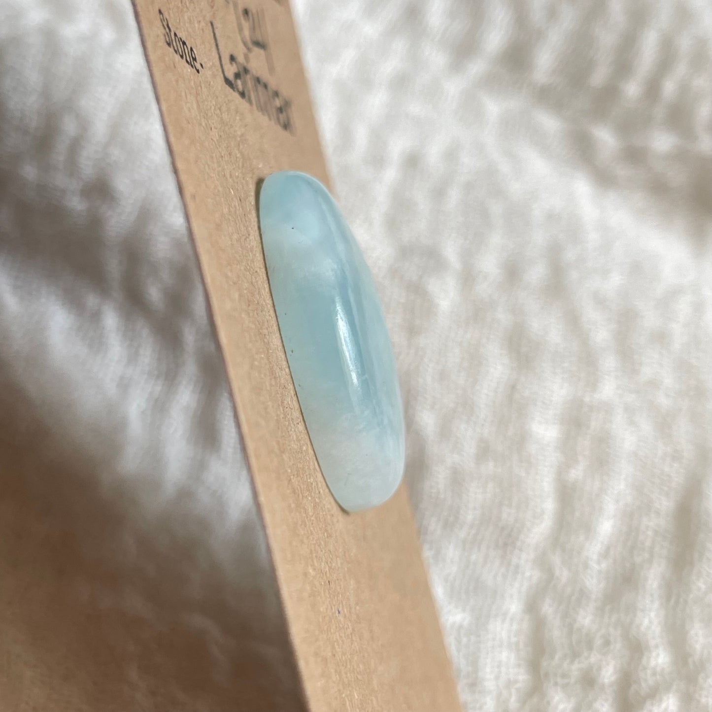 Larimar Cabochon - L24 98E117AC-3754-405B-B543-84419CE19C28 Brandedandwild.com