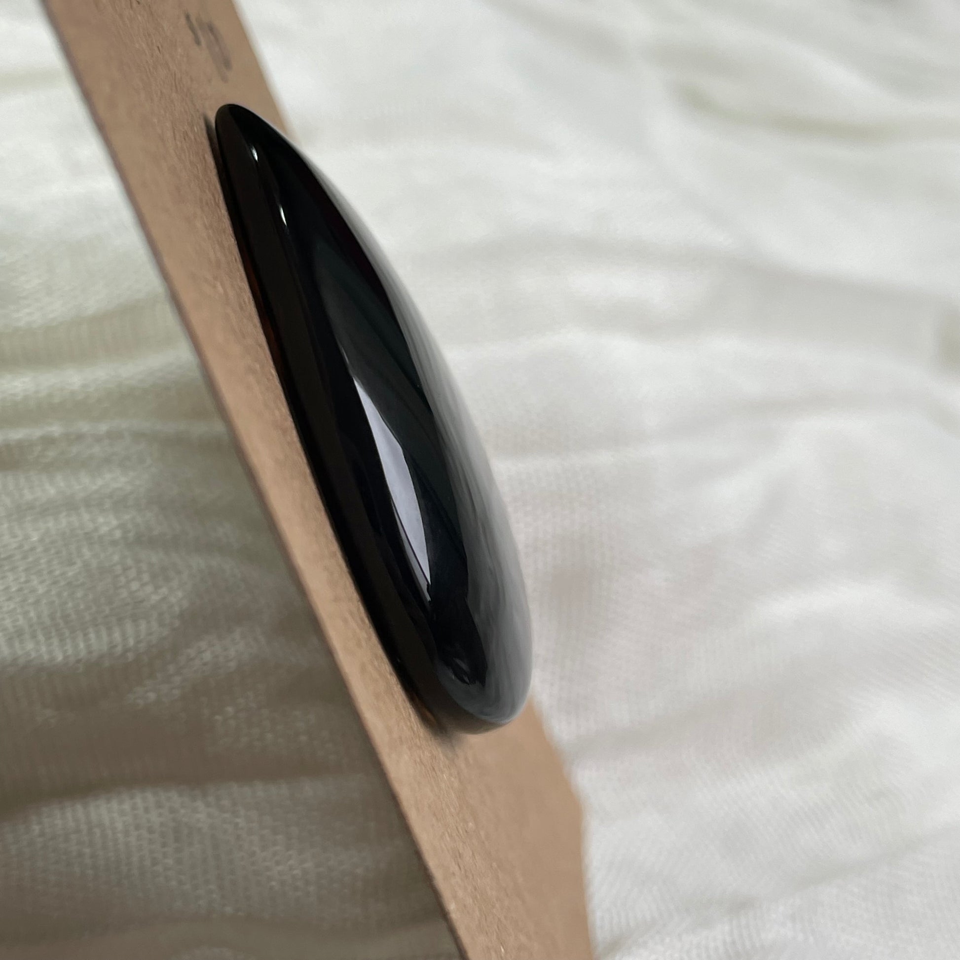 Black Onyx - Cabochon - BO25 98F63CDC-1C87-4DEC-B451-EC3876960953 Brandedandwild.com
