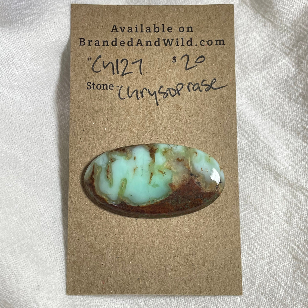Chrysoprase Cabochon - CH127