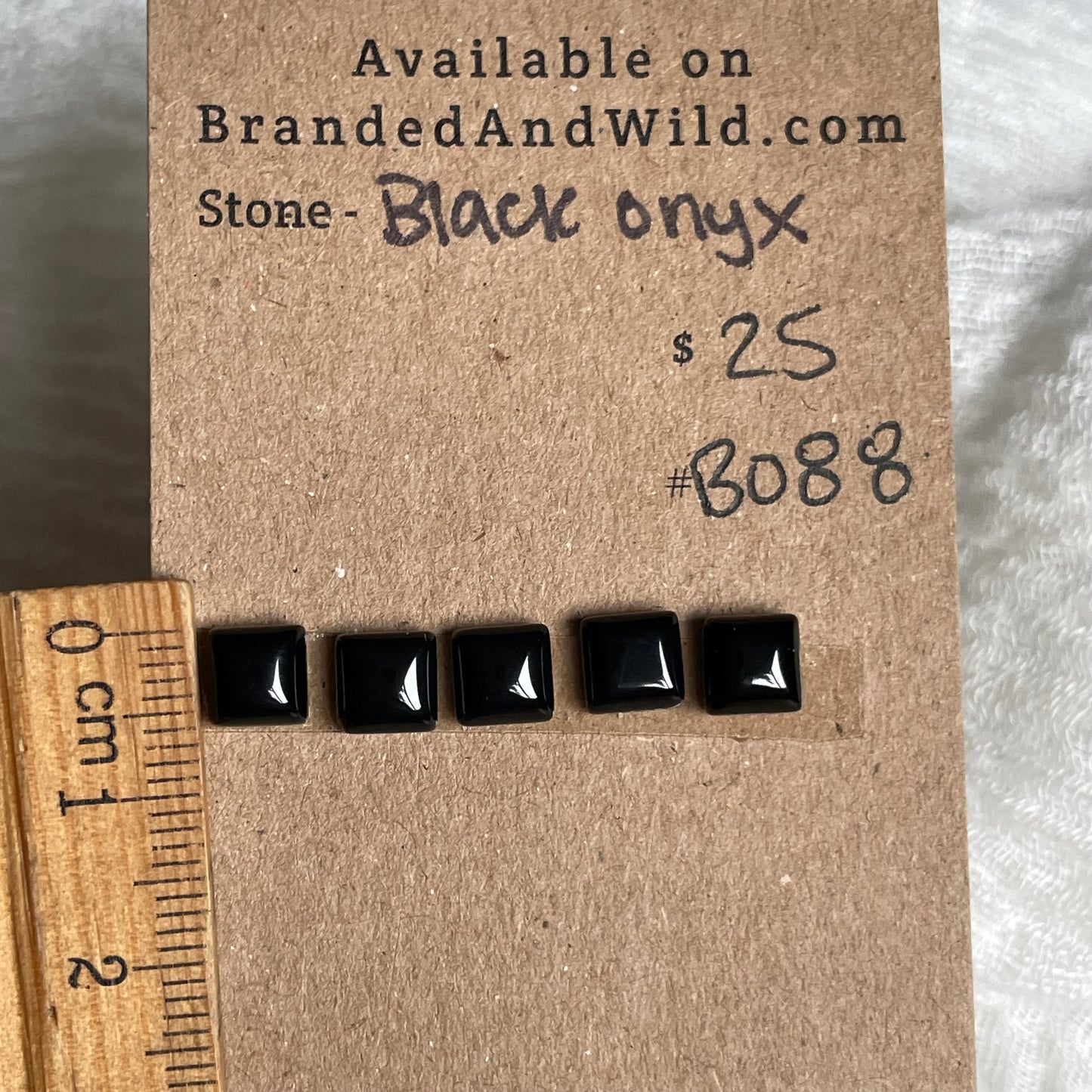 Black Onyx - Cabochon - BO88